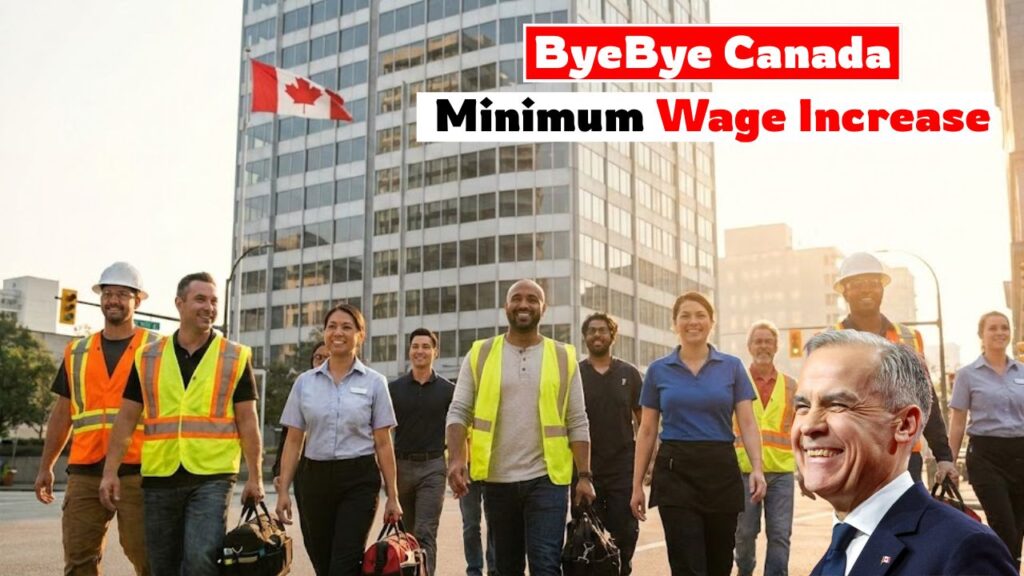 ByeBye Canada Minimum Wage Increase